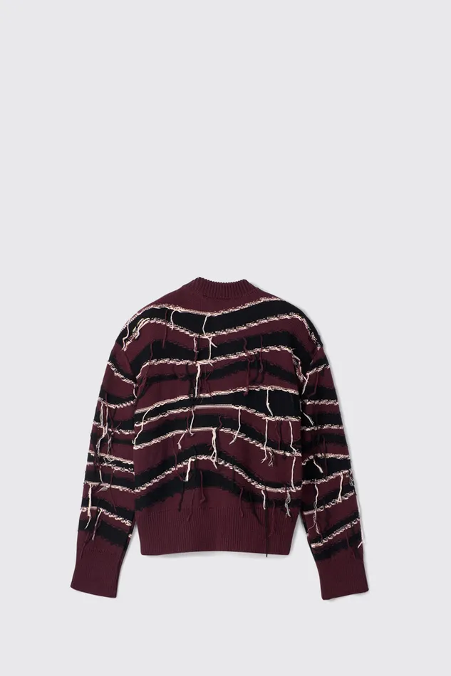 Women Camper Knit Melange Knit Sweater Brown Organic Cotton Knit Sweater Women Camper Knit Melange Knit Sweater Brown Organic Cotton Knit Sweater