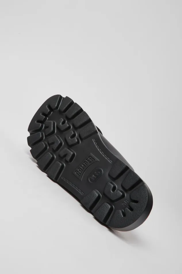 Women Camper Sandals Brutus Sandal Black Leather Sandals Women Camper Sandals Brutus Sandal Black Leather Sandals