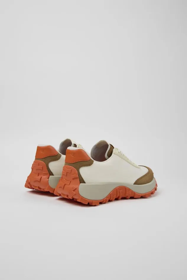 Women Camper Sneakers Drift Trail VIBRAM White Textile And Nubuck Sneakers Women Camper Sneakers Drift Trail VIBRAM White Textile And Nubuck Sneakers