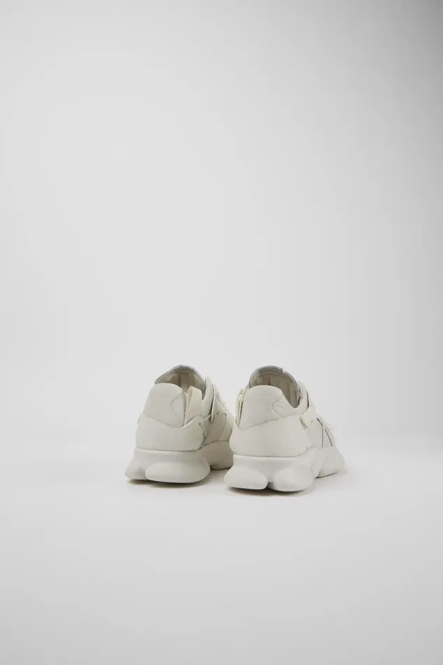 Women Camper Sneakers Karst White Nondyed Leather Sneakers Women Camper Sneakers Karst White Nondyed Leather Sneakers