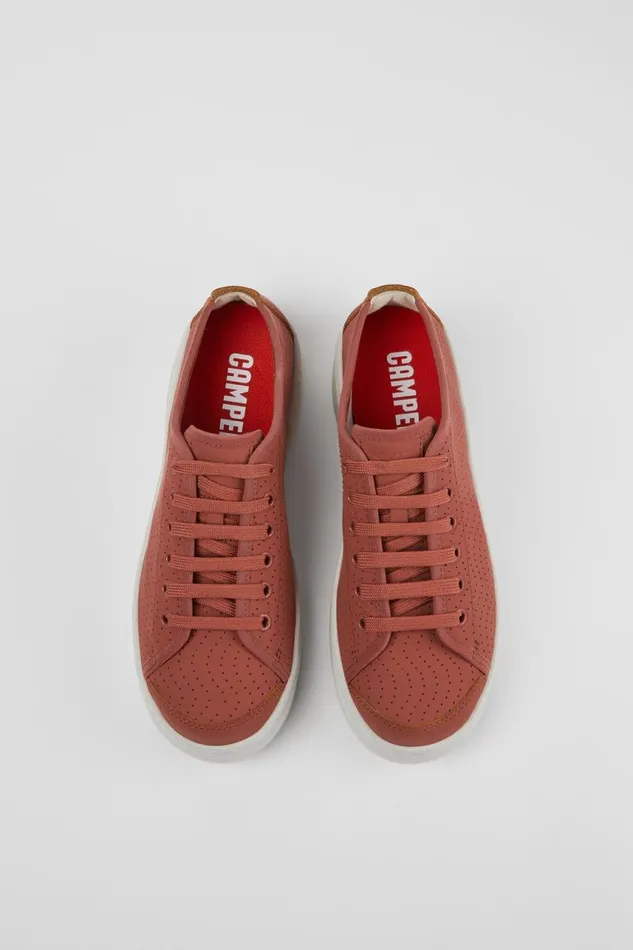 Women Camper Sneakers Runner Red Leather Sneaker Women Camper Sneakers Runner Red Leather Sneaker