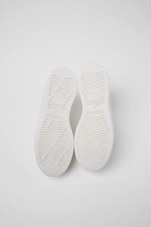 Women Camper Sneakers Twins White Multicolored Recycled Leather Sneakers