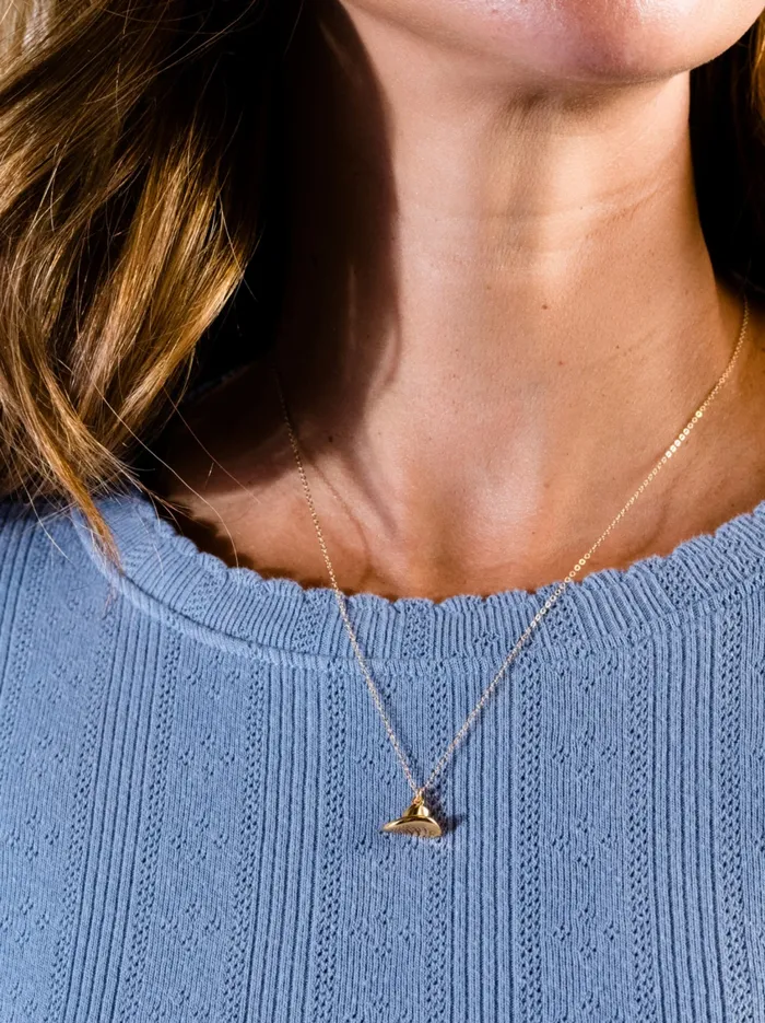 Women Cowboy Hat Necklace 14k GoldfilledVermeil Necklaces Able