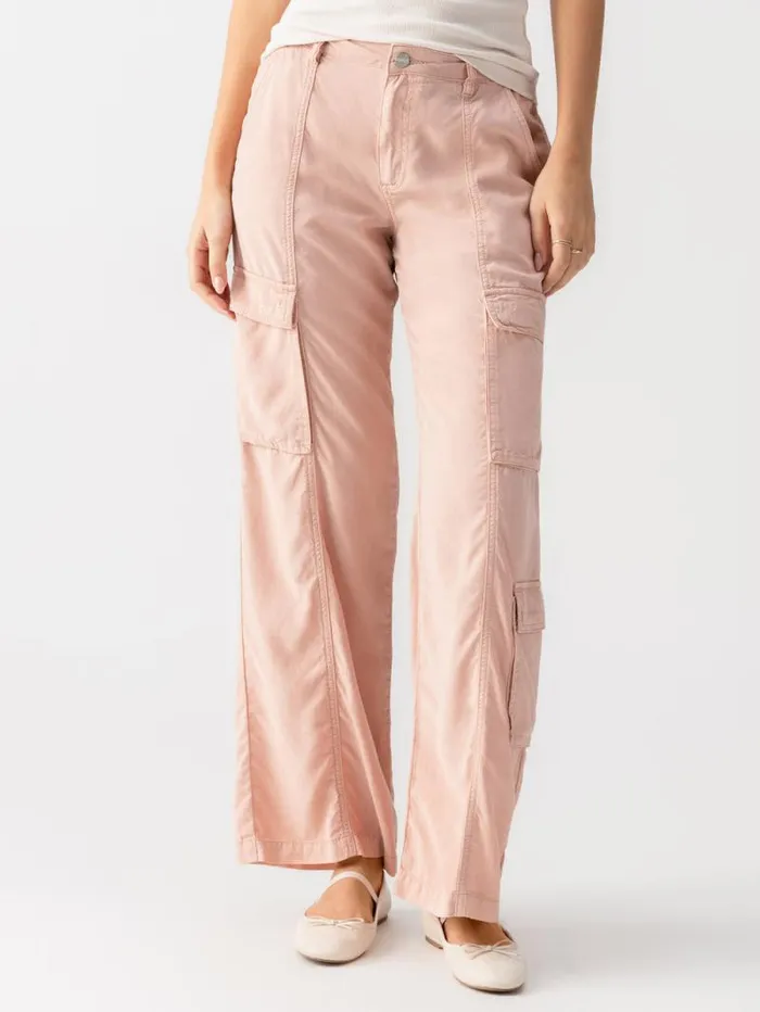 Women Doheny Standard Rise Cargo Pant Smokey Rose Sanctuary Clothing Pants