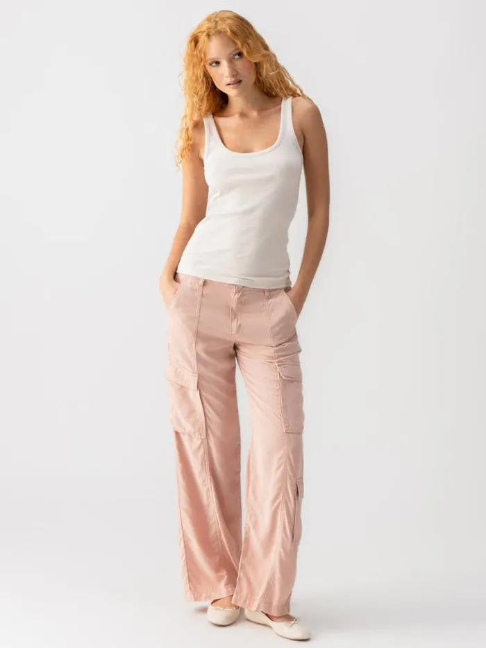 Women Doheny Standard Rise Cargo Pant Smokey Rose Sanctuary Clothing Pants