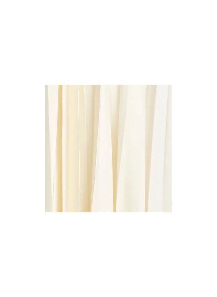 Women Dresses ALC Alejandra Satin Pleated Dress Whisper White