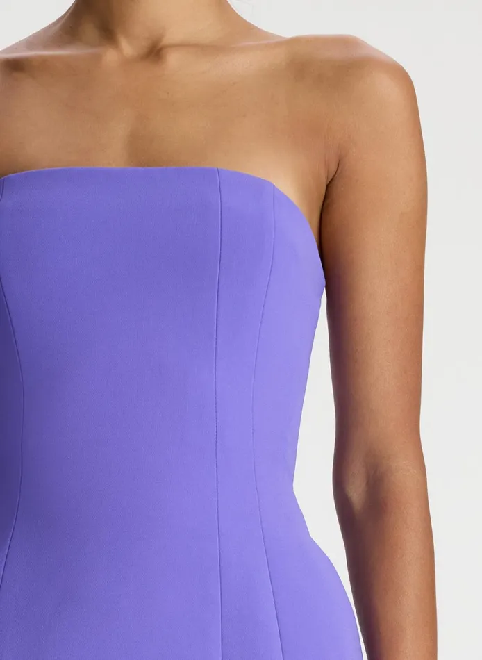 Women Dresses ALC Elsie Strapless Mini Dress Electric Iris