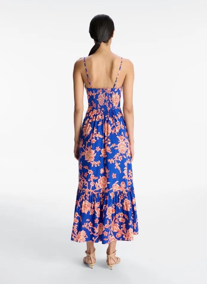 Women Dresses ALC Lilah Cotton Midi Dress Regal Multi