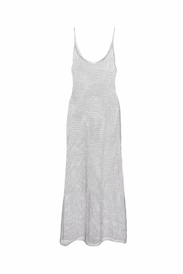 Women Dresses DODO BAR OR Corin Dress Silver