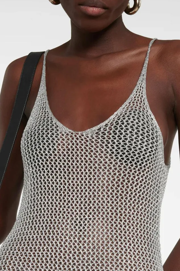 Women Dresses DODO BAR OR Corin Dress Silver