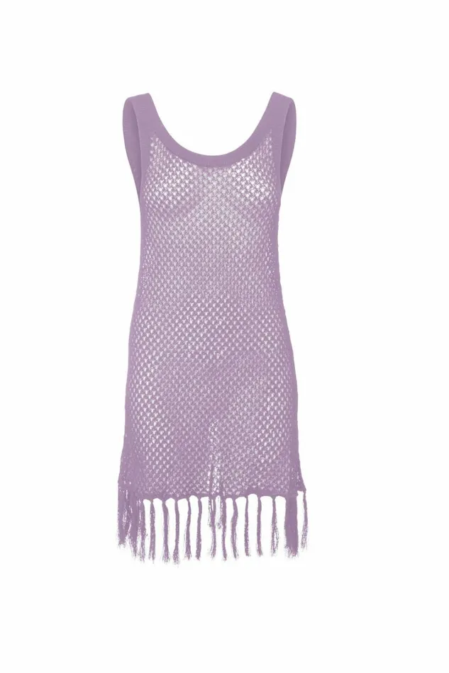 Women Dresses DODO BAR OR EMMA MINI DRESS Light Purple