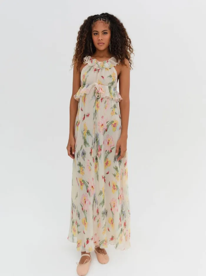 Women Dresses For Love and Lemons Abby Maxi Dress Multi