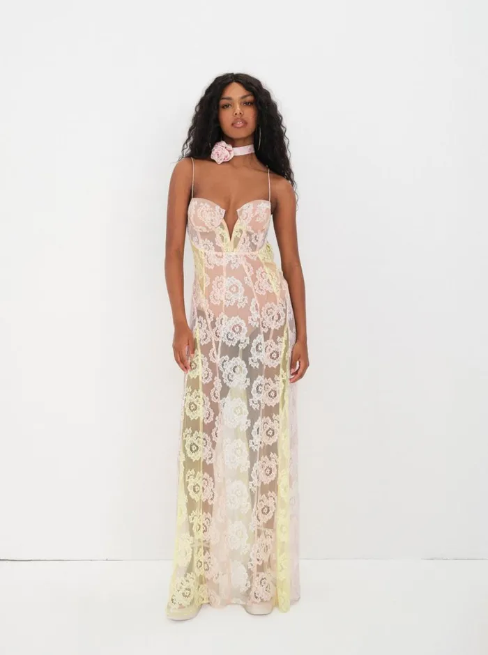 Women Dresses For Love and Lemons Blossom Maxi Dress Multi Women Dresses For Love and Lemons Blossom Maxi Dress Multi
