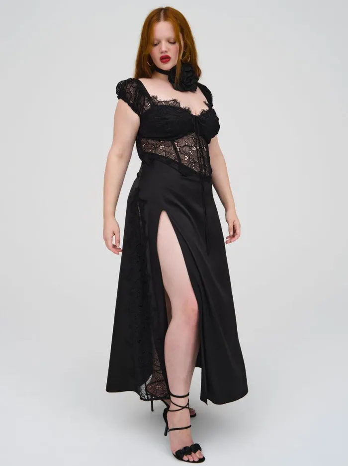 Women Dresses For Love and Lemons Casey Maxi Dress Black Women Dresses For Love and Lemons Casey Maxi Dress Black