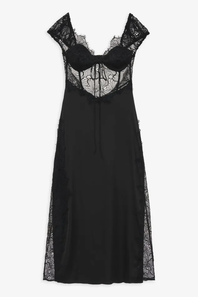 Women Dresses For Love and Lemons Casey Maxi Dress Black Women Dresses For Love and Lemons Casey Maxi Dress Black