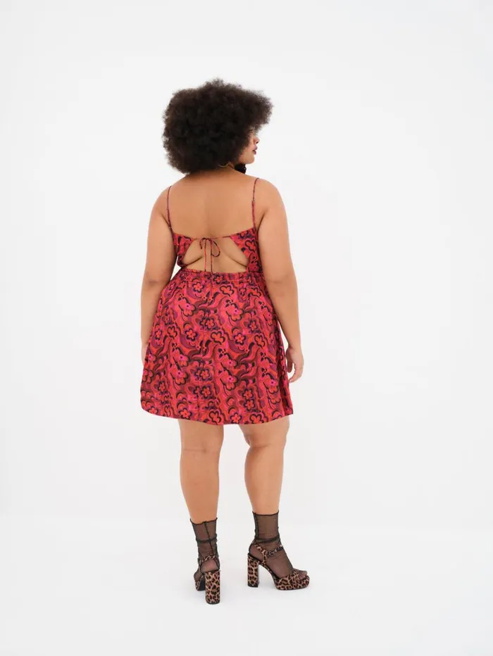 Women Dresses For Love and Lemons Davina Mini Dress Red Women Dresses For Love and Lemons Davina Mini Dress Red