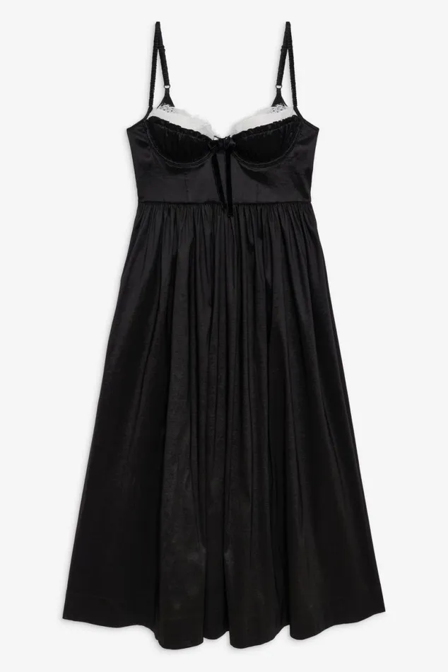 Women Dresses For Love and Lemons Doris Midi Dress Black Women Dresses For Love and Lemons Doris Midi Dress Black