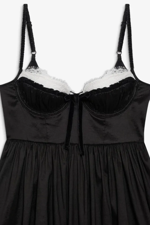 Women Dresses For Love and Lemons Doris Midi Dress Black Women Dresses For Love and Lemons Doris Midi Dress Black