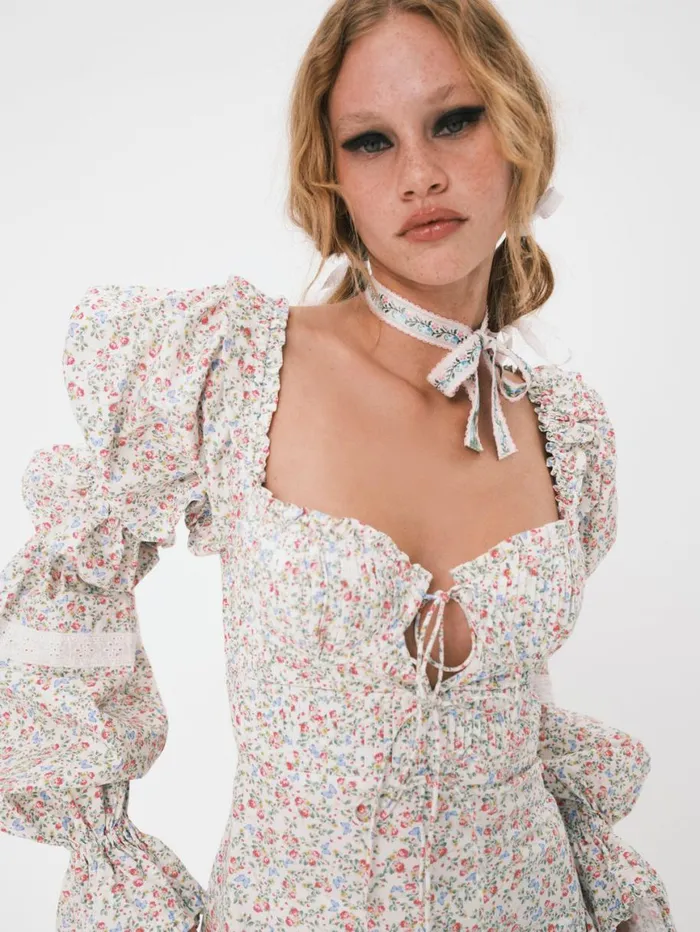 Women Dresses For Love and Lemons Lucca Mini Dress Multi Women Dresses For Love and Lemons Lucca Mini Dress Multi