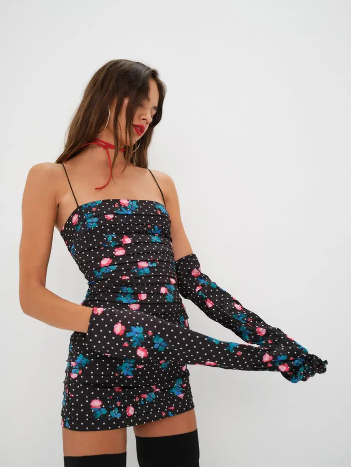 Women Dresses For Love and Lemons Posey Mini Dress Black Women Dresses For Love and Lemons Posey Mini Dress Black