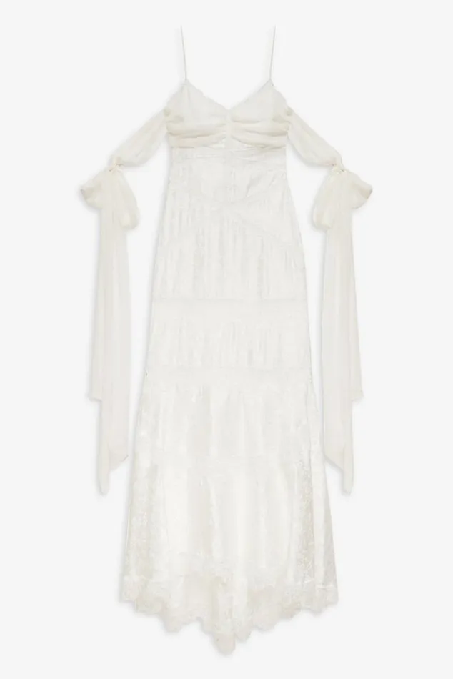 Women Dresses For Love and Lemons Rita Lace Gown White Women Dresses For Love and Lemons Rita Lace Gown White