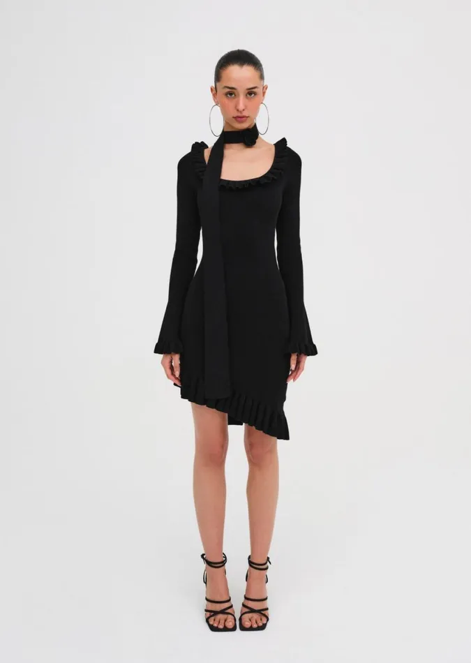 Women Dresses For Love and Lemons Stevie Mini Dress Black
