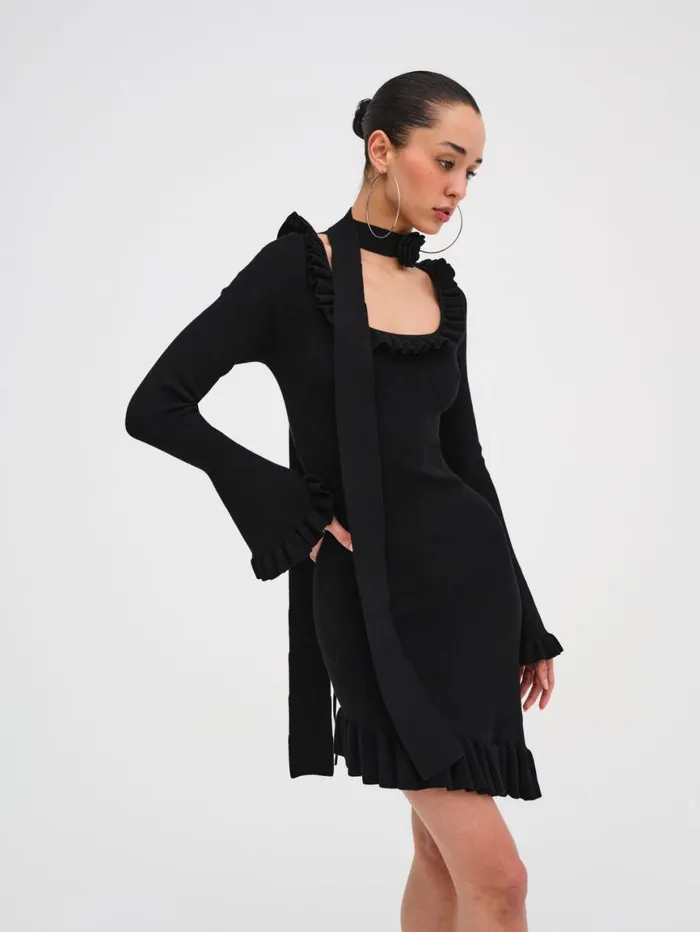 Women Dresses For Love and Lemons Stevie Mini Dress Black Women Dresses For Love and Lemons Stevie Mini Dress Black
