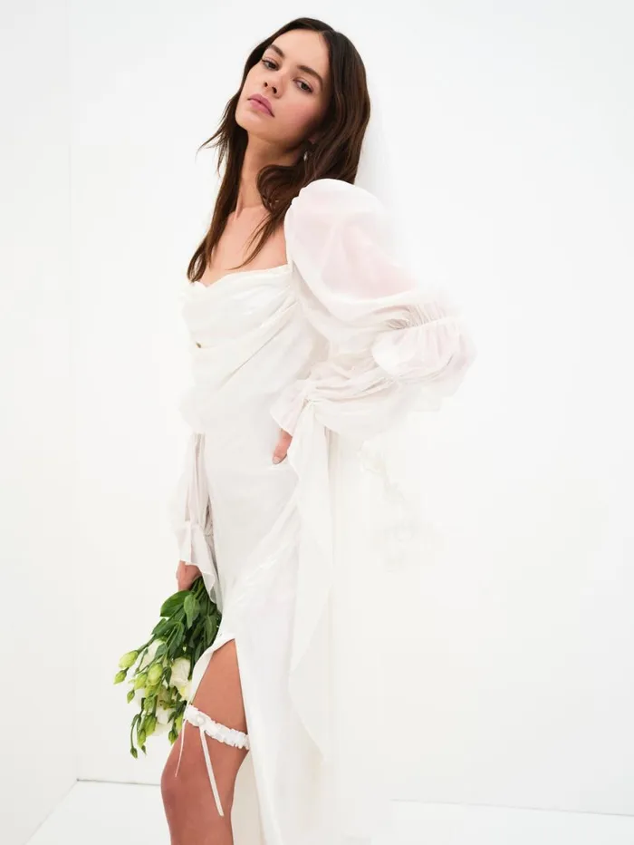Women Dresses For Love and Lemons Willow Bridal Gown White Women Dresses For Love and Lemons Willow Bridal Gown White