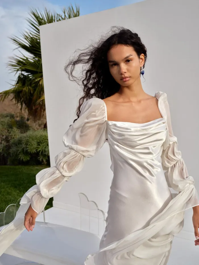Women Dresses For Love and Lemons Willow Bridal Gown White Women Dresses For Love and Lemons Willow Bridal Gown White