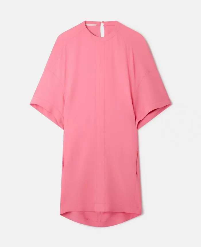 Women Dresses Stella McCartney Oversized Sleeve TShirt Dress Bright Pink