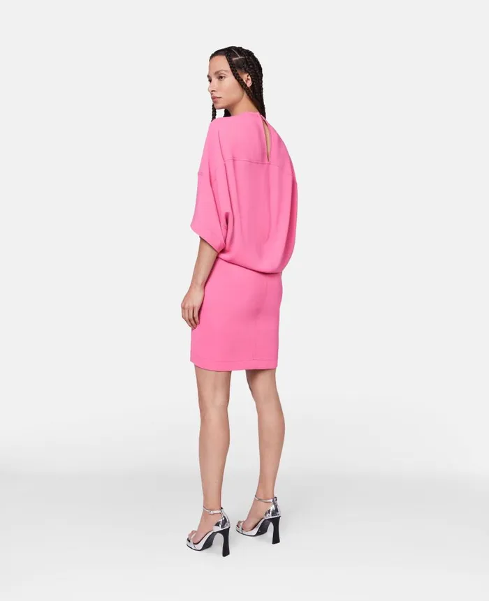 Women Dresses Stella McCartney Oversized Sleeve TShirt Dress Bright Pink Women Dresses Stella McCartney Oversized Sleeve TShirt Dress Bright Pink