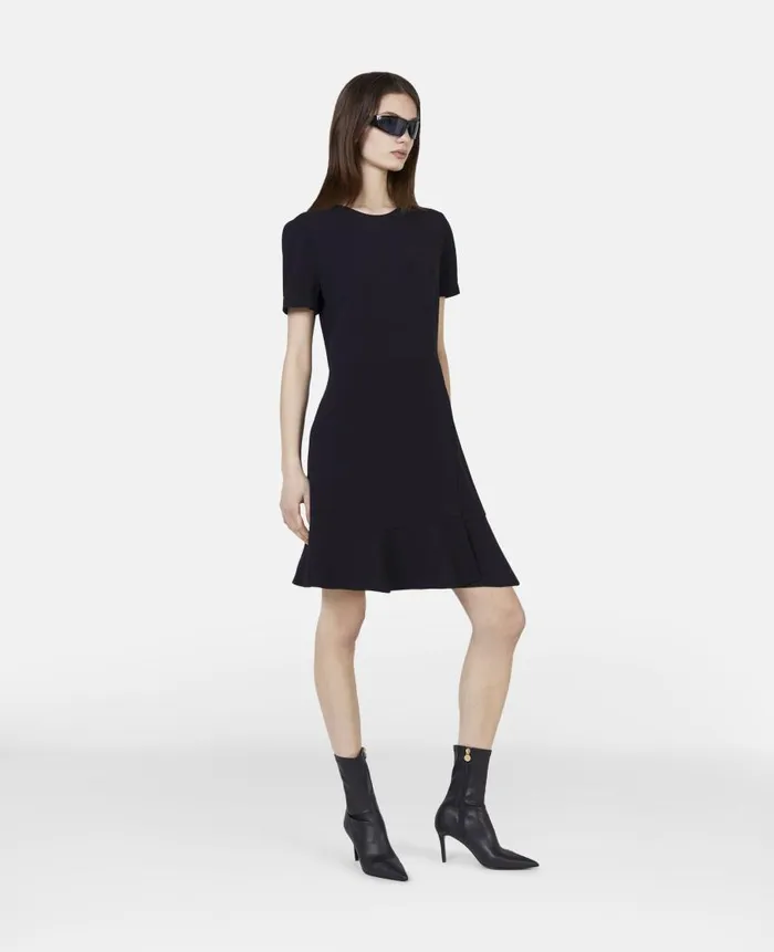 Women Dresses Stella McCartney Stella Iconics Stretch Cady Dress Black