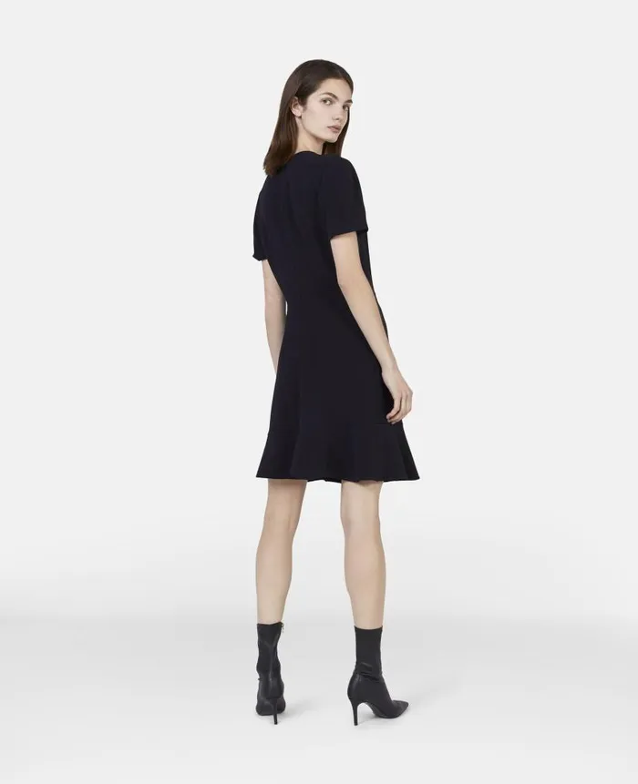 Women Dresses Stella McCartney Stella Iconics Stretch Cady Dress Black