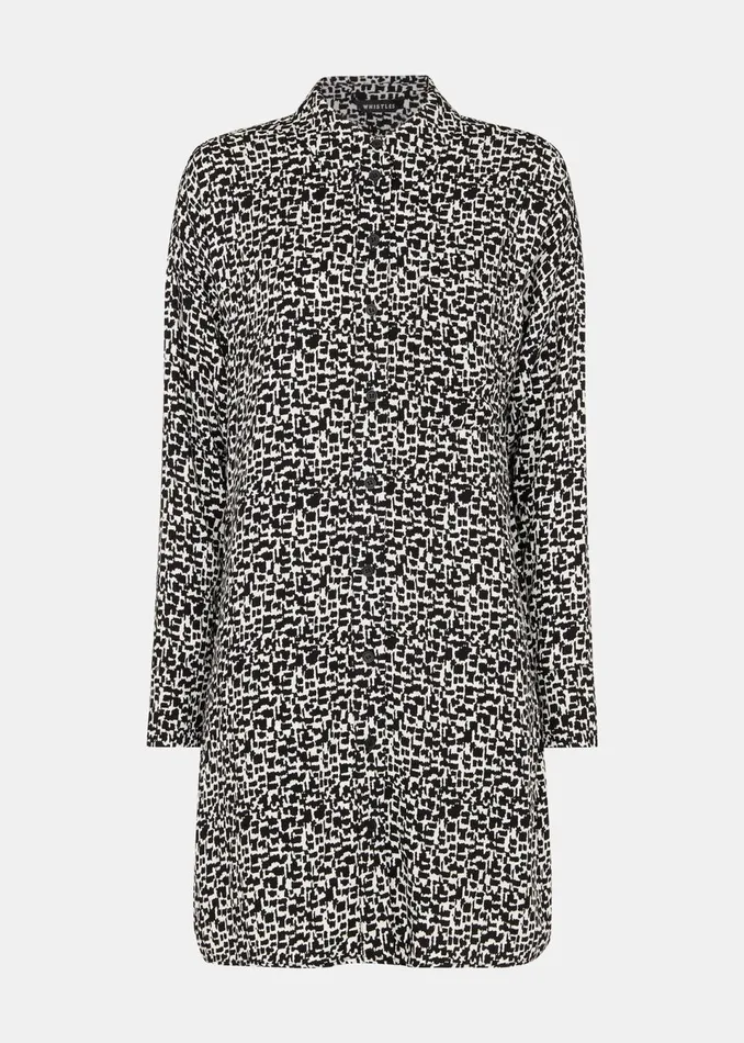 Women Dresses Whistles Black Helena Fuzzy Squares Dress
