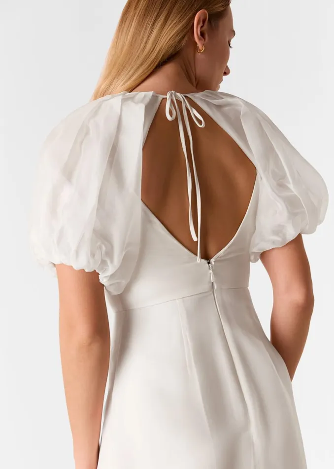 Women Dresses Whistles Ivory Sabrina Silk Wedding Dress
