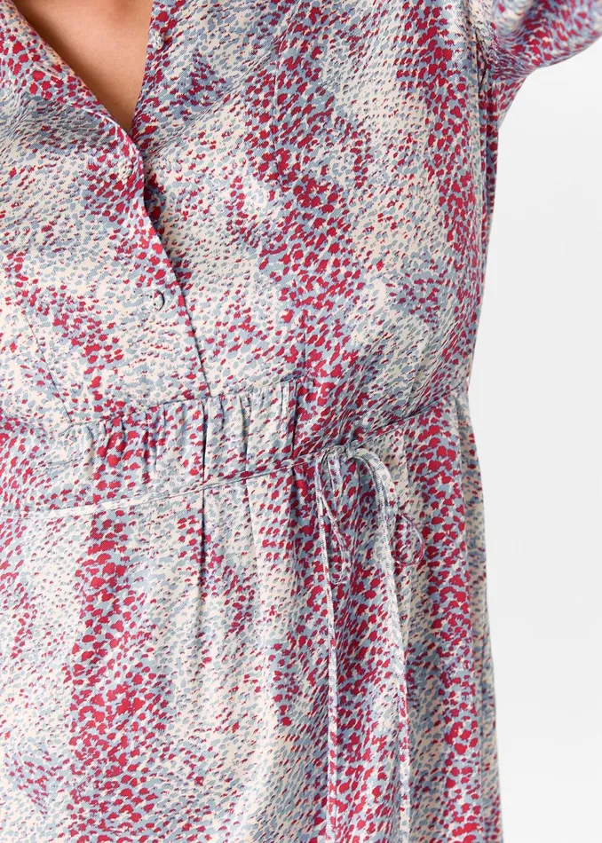 Women Dresses Whistles Multicolour Mottled Snake Print Midi Dress