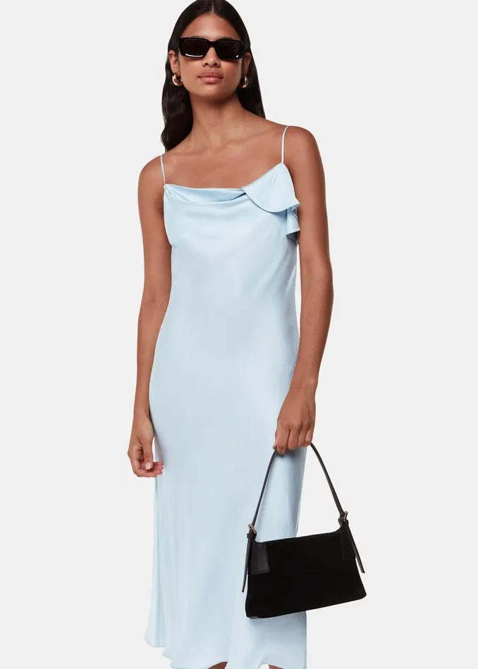 Women Dresses Whistles Pale Blue Sylvie Cami Dress