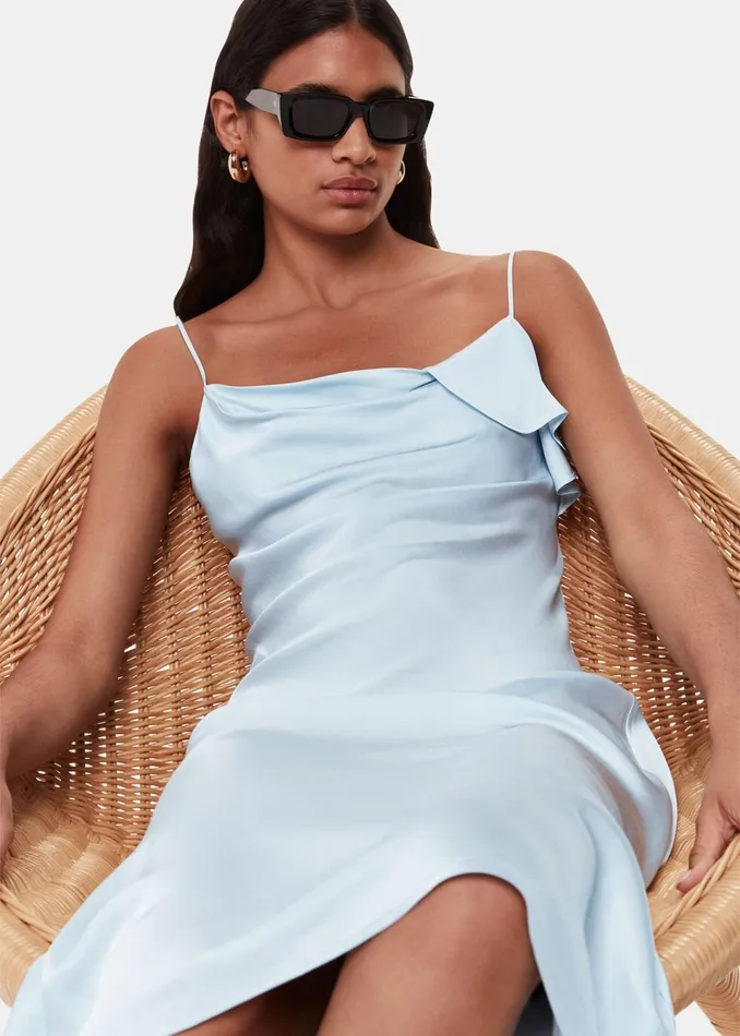 Women Dresses Whistles Pale Blue Sylvie Cami Dress