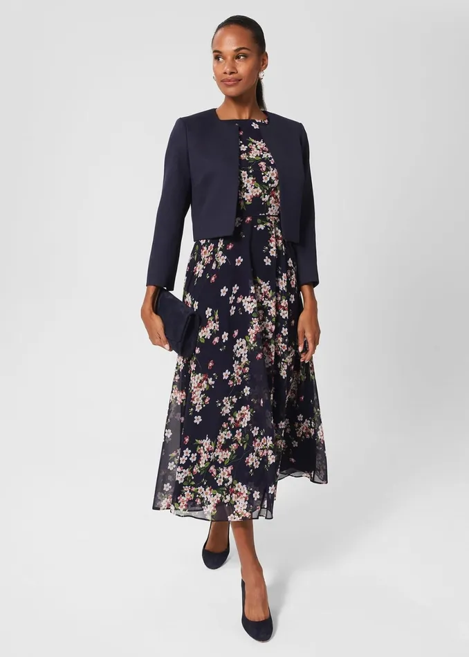Women Elize Jacket Midnight Navy Hobbs Coats and Jackets
