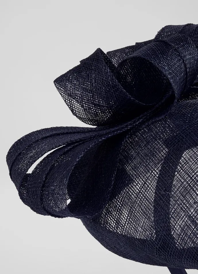 Women Elowen Navy Mesh Bow Detail Fascinator LKBennett Hats and Fascinators Women Elowen Navy Mesh Bow Detail Fascinator LKBennett Hats and Fascinators