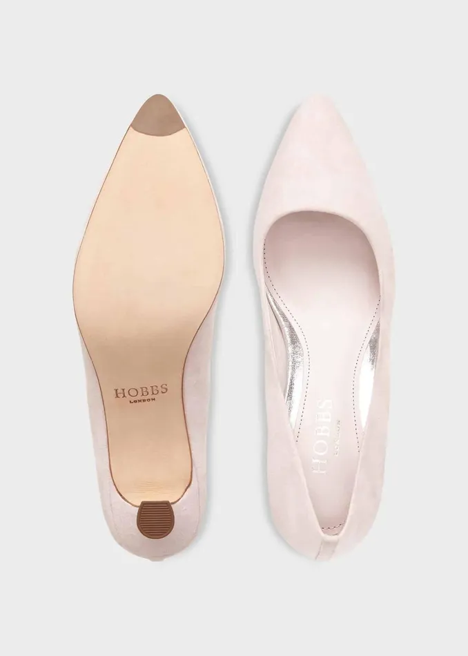 Women Esther Court Shoes Pale Pink Hobbs Court Shoes