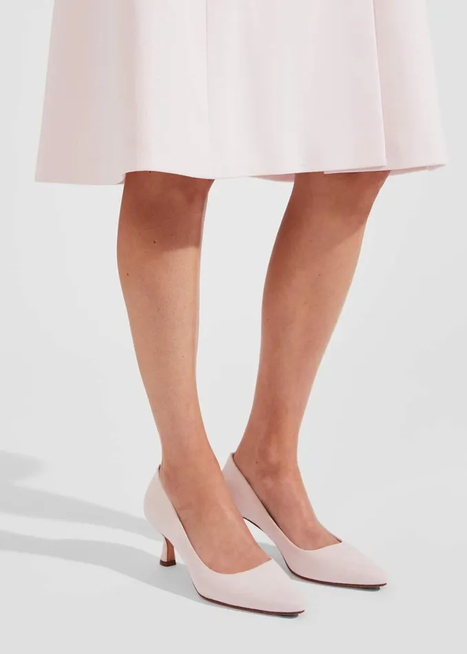 Women Esther Court Shoes Pale Pink Hobbs Court Shoes