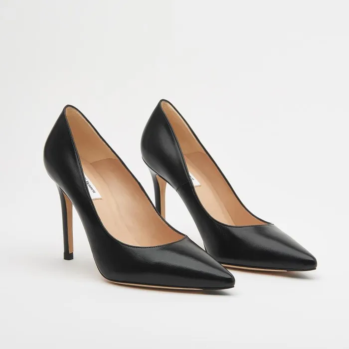 Women Fern Black Naapa Leather Pointed Toe Courts Black LKBennett Court Shoes Women Fern Black Naapa Leather Pointed Toe Courts Black LKBennett Court Shoes
