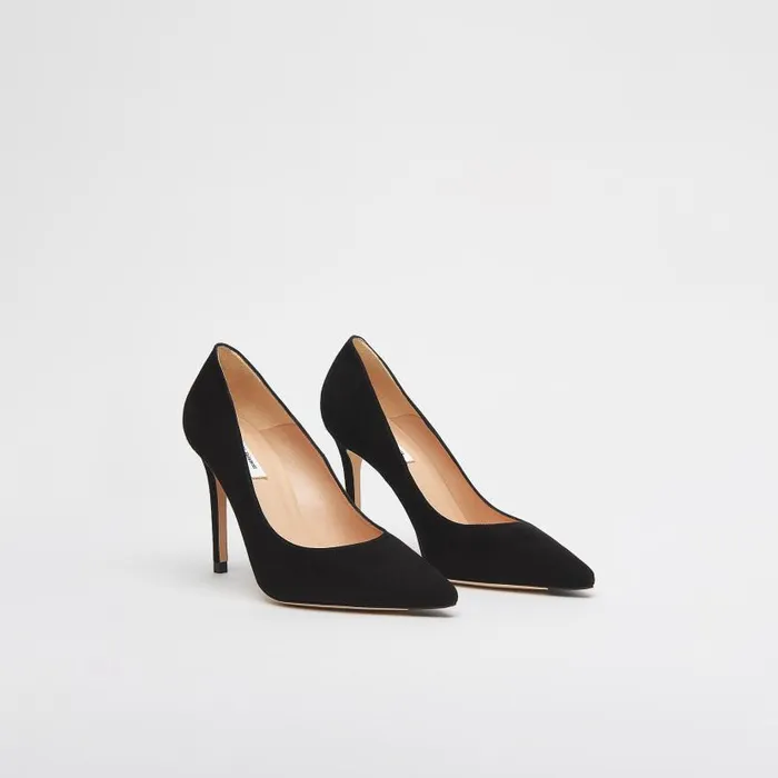 Women Fern Black Suede Pointed Toe Courts Black LKBennett Court Shoes Women Fern Black Suede Pointed Toe Courts Black LKBennett Court Shoes