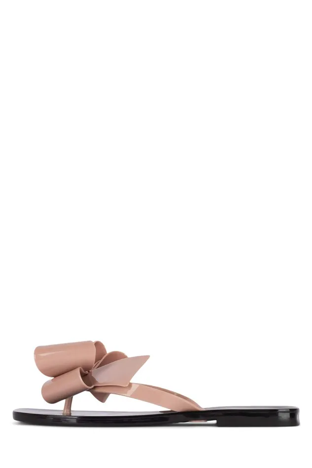 Women Flat Jeffrey Campbell SUGARY Red Shiny Black Shiny