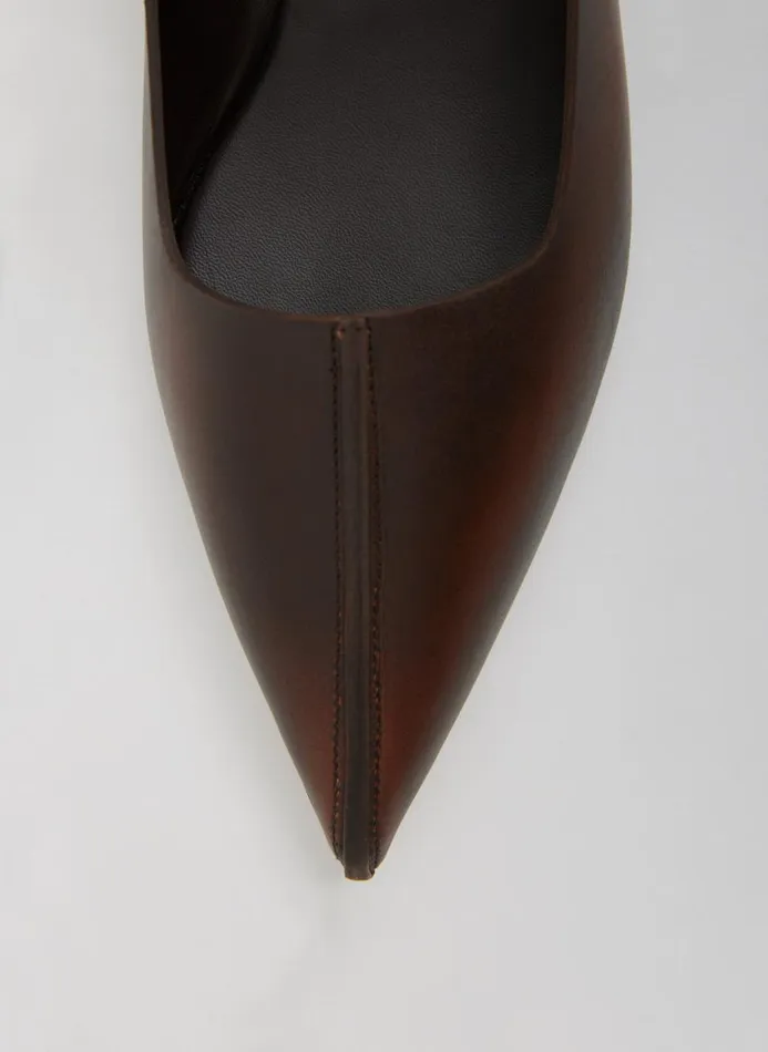 Women Flats Tibi Rudolph Flat Brown Tan