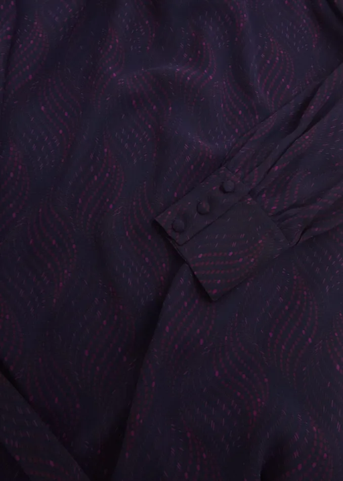 Women Frances Dress Plum Multi Hobbs Dresses and Jumpsuits