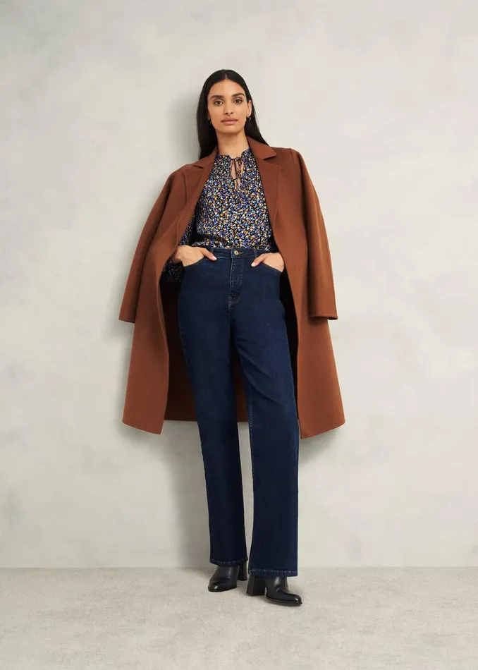 Women Hadden Wide Jeans Indigo Hobbs Trousers
