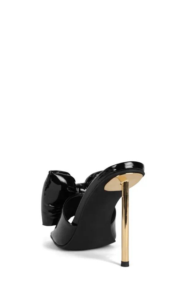 Women Heel Jeffrey Campbell BOWDOWN Brown Gold