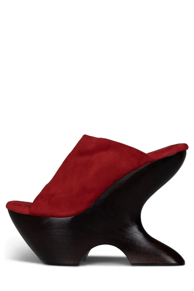 Women Heel Jeffrey Campbell GIAH2 Teal Suede Brown